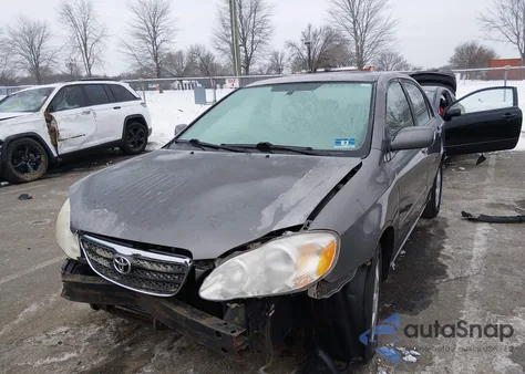 2006 Toyota Corolla Le из США, поврежденный, VIN 2T1BR32EX6C584186